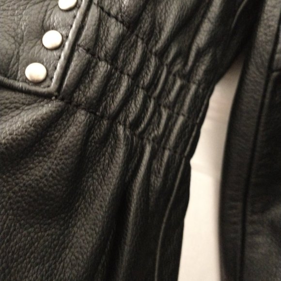 Black Harley Davidson Size XL W (Wide) Leather Jacket - Picture 16 of 16